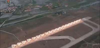 Kuzey Kore'den Trump'ın ziyareti öncesi gözdağı! Füzeler peş peşe fırlatıldı!