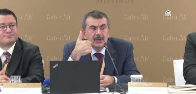  Milli Eğitim Bakanı Tekin, Bab-ı Ali Toplantıları'nda konuştu