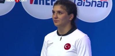 Milli güreşçi Nesrin Baş, 3. kez dünya şampiyonu olarak tarihe geçti