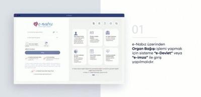 Organ bağışı artık dijital ortamda