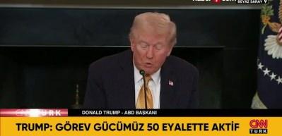 Trump: Uyuşturucu kartelleri, batı yarımkürenin IŞİD’idir