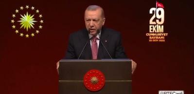 Cumhurbaşkanı Erdoğan 29 Ekim Cumhuriyet Bayramı Özel Programı'nda konuştu.