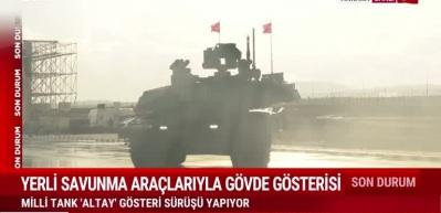 Altay Tankı'ndan gövde gösterisi! Artık TSK envanterinde