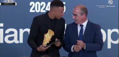 "Avrupa Altın Ayakkabı" ödülünü Kylian Mbappe kazandı