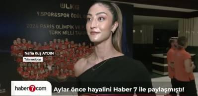 Aylar önce hayalini Haber7 ile paylaşmıştı: Nafia Dünya Şampiyonu