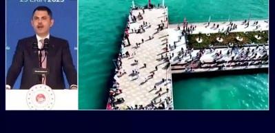 Bakan Kurum, "İskenderun Sahil Düzenleme ve Yenileme Projesi İlk Etap Açılış Töreni"nde konuştu