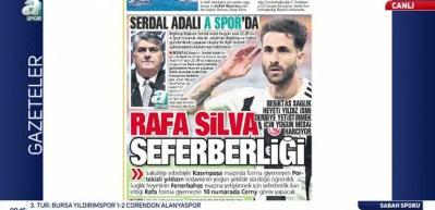 Beşiktaş'ta Rafa Sılva seferberliği