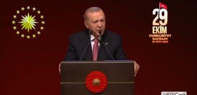 Cumhurbaşkanı Erdoğan: "Her aşamada huzurun egemen olduğu bir Türkiye'yi inşa etmekte kararlıyız"