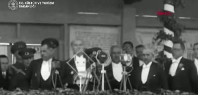 Cumhuriyetin 10. yıl kutlamaları ilk kez paylaşıldıl