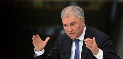 Devlet Duması Başkanı Volodin Rusya'nın büyük kozunu açıkladı: Batı Putin'e diz çöküp yalvarmalı