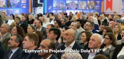 "Esenyurt'ta Projelerle Dolu Dolu 1 yıl" programı düzenlendi