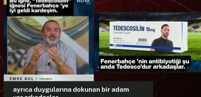 Fenerbahçe'nin ilacı Tedescosilin! dedi sosyal medya o açıklamayı konuşuyor