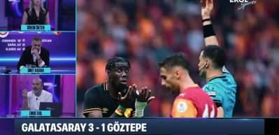 Galatasaraylı eski yıldızdan Bokele'nin kırmızı kartı için olay yorum