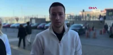 Hakem Zorbay Küçük suç duyurusunda bulunmak için adliyeye geldi