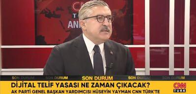 Hüseyin Yayman: Zaten geciktik, dijital telif konusu Türkiye için bir milli güvenlik sorunu