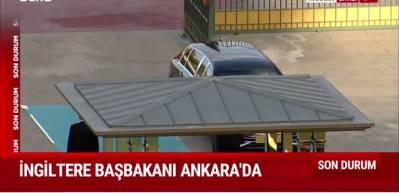 İngiltere başbakanı Ankara'da