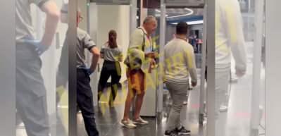 Reha Muhtar havalimanında ortalığı birbirine kattı! O anlar herkesi şoke etti