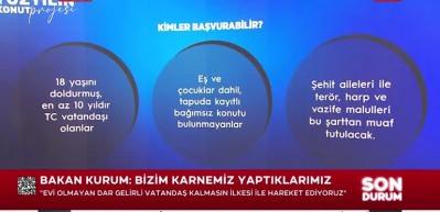 Sosyal Konut projesine kimler başvurabilecek? 