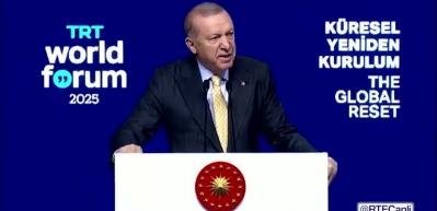 Cumhurbaşkanı Erdoğan: "TRT’mizin soykırımın ilk gününden itibaren sürdürdüğü yayınların çok kıymetli olduğunu düşünüyorum"