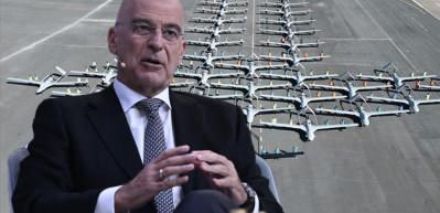 Yunanistan Savunma Bakanı Nikos Dendias: Türkiye 1 milyondan fazla drone konuşlandırıyor