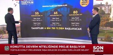 Yüzyılın konut projesinde fiyatlar ve ödeme planı detaylarını Bakan Kurum anlattı