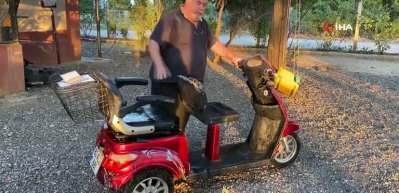  500 kilometre uzaktan şarjlı motoruna gelen cezalarla şaşkına döndü