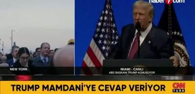 Trump: “Amerika komünizme teslim olmayacak"