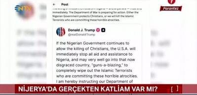 ABD ordusunun, Trump'ın talimatı sonrası Nijerya'ya müdahale planları hazırladığı iddia edildi