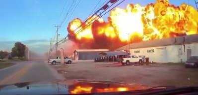 ABD'deki uçak kazasının en net görüntüsü ortaya çıktı