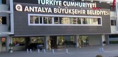 Antalya Büyükşehir Belediyesi'ne 8'inci dalga 'rüşvet' operasyonu