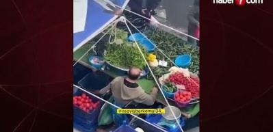 Bahçelievler’de el çabukluğuyla ürünleri değiştiren pazarcıya bir kötü haber daha