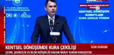 Bakan Kurum ""Enflasyonun üzerinde seyreden haksız kira fiyatları düşecek." dedi.