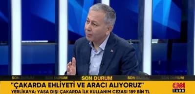 Bakan Yerliakaya "Sen benim kim olduğumuz biliyor musun?" tehdidine karşı yaptırımlar açıklandı