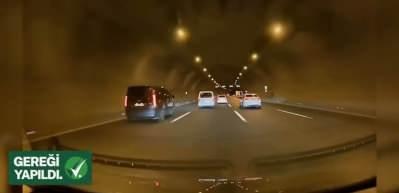 Bakan Yerlikaya duyurdu: Makas atan sürücünün aracına 60 gün trafikten men