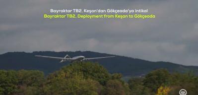 BayraktarTB2'nin Gökçeada iniş kalkış testleri yapıldı