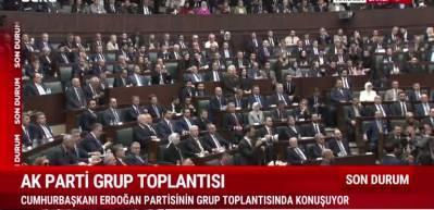 Cumhurbaşkanı Erdoğan "Bizim hiç kimsenin toprağında gözümüz yok" dedi