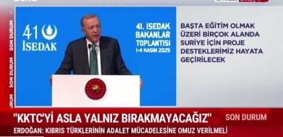Cumhurbaşkanı Erdoğan Gazze'de "Çabalarımızın neticelerini almaya başladık" dedi