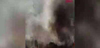 Evi ateşe verip, 2 jandarmayı bıçakla yaralayan şüpheli vurularak etkisiz hale getirildi