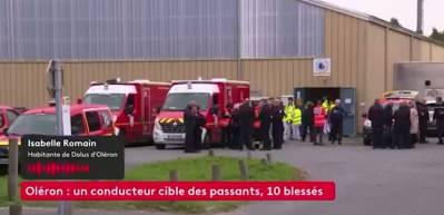 Fransa'da feci anlar! Araç kalabalığın arasına daldı...