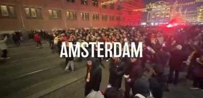 Galatasaray-Ajax maçı öncesi Amsterdam'da olağanüstü hal