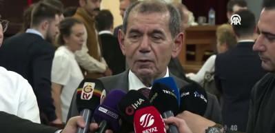 Galatasaray Başkanı Dursun Özbek'ten Ajax maçı açıklaması