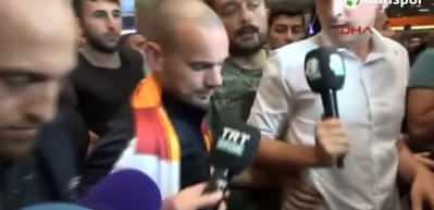 Galatasaray'ın efsanelerinden Wesley Sneijder Ajax'a uyarılarda bulundu