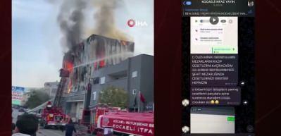 Kocaeli'de parf&uuml;m fabrikası faciası sonrası skandal paylaşımlar: &Ouml;lenlere hakaret ve k&uuml;f&uuml;r ettiler