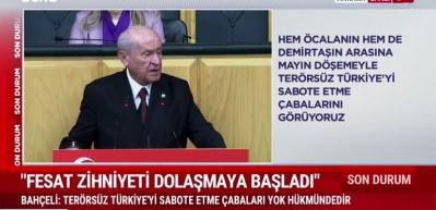 MHP lideri Devlet Bahçeli "MHP heyete katılmaya hazırdır" dedi
