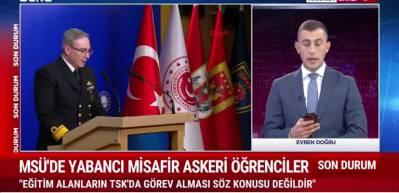 MSB’den Suriyeli askeri öğrenciler iddiasına yalanlama