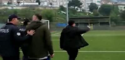 Olay hakem yeniden gözaltına alınınca dayak görüntüleri tekrar gündem oldu