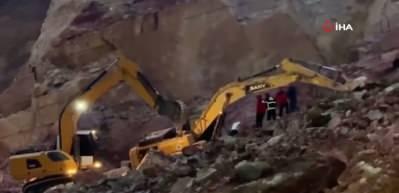 Ordu’da taş ocağında feci kaza! 2 kişi enkaz altında kaldı