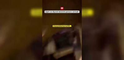 Akıllara durgunluk veren anlar: 350 liralık taksi ücretini ödememek uydurduğu bahane çıldırttı!