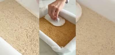 Tatlı tutkunlarına müjde! Beyaz çikolatalı krem badem dilimleri tarifi