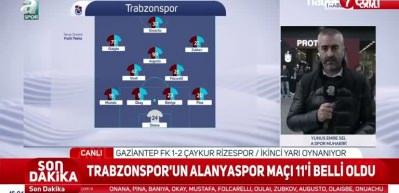 Trabzonspor'un ilk 11'i belli oldu!